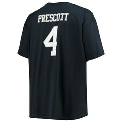Dak Prescott Dallas Cowboys Big & Tall Player Name & Number T-Shirt Navy | NFL
