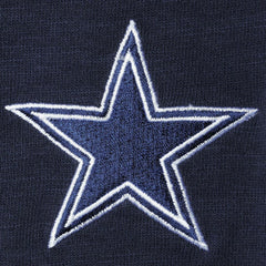 Dallas Cowboys Sunset Slub Raglan Henley Long Sleeve T-Shirt Navy | Tommy Bahama