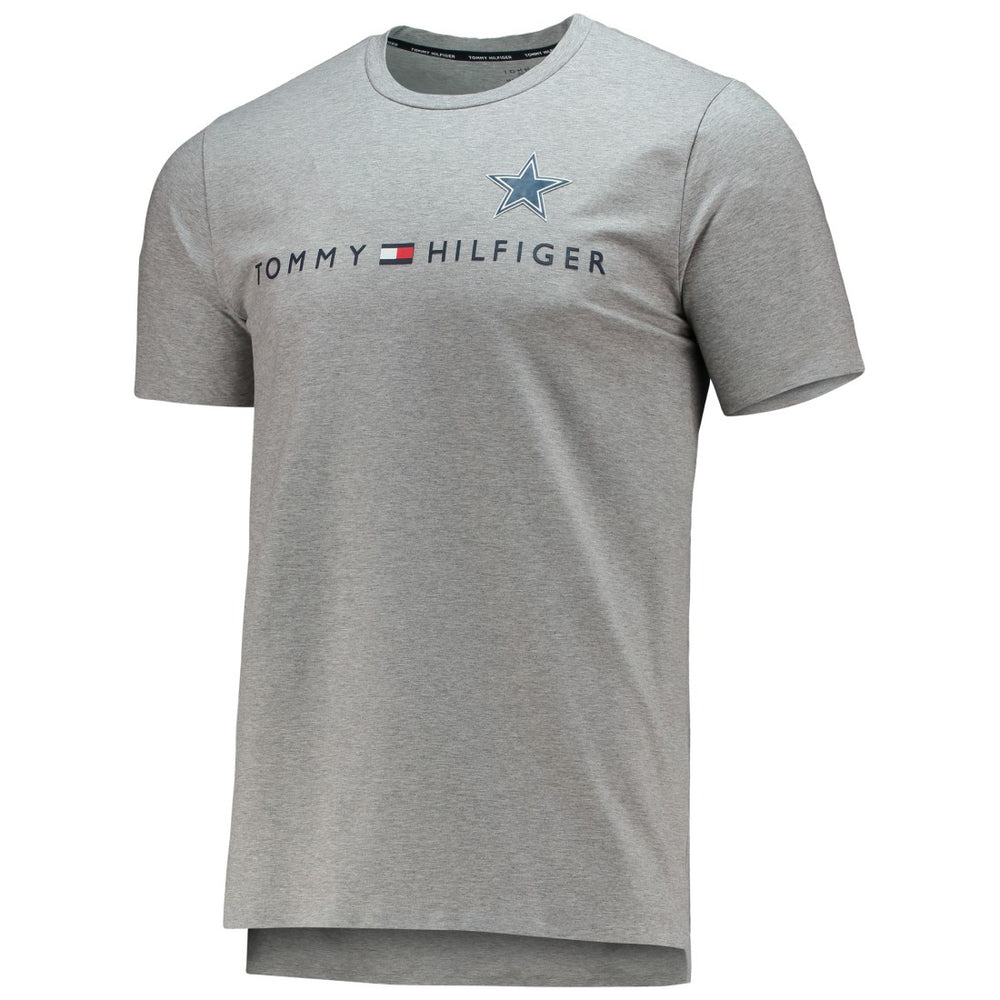Dallas Cowboys Tommy Hilfiger Graphic T-Shirt Gray | NFL