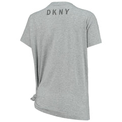 Dallas Cowboys DKNY Sport Women's Ava Tri-Blend T-Shirt Heathered Gray | NFL