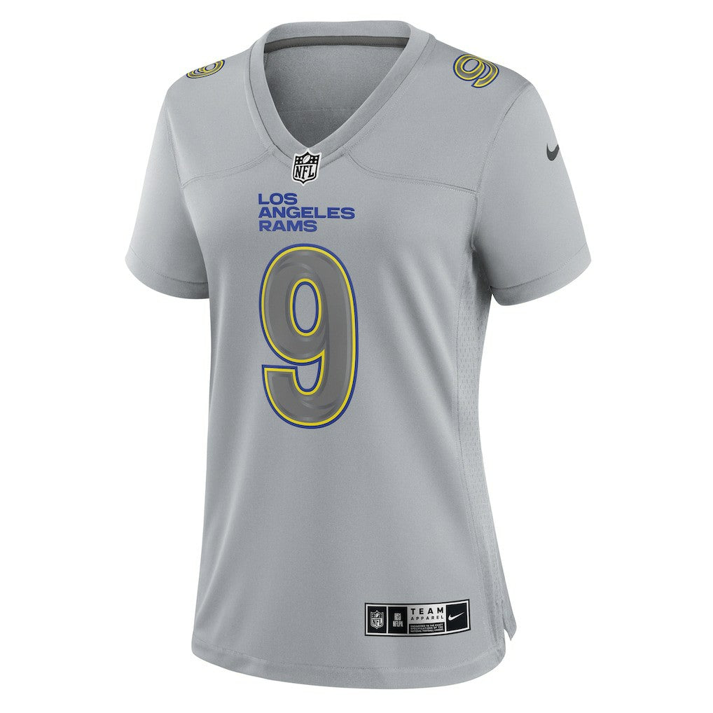 Matthew Stafford Los Angeles Rams Women's Atmosphere Fashion Game Jersey Gray | Nike for Sale