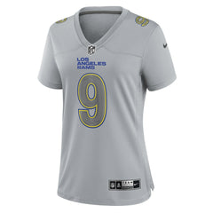 Matthew Stafford Los Angeles Rams Women's Atmosphere Fashion Game Jersey Gray | Nike for Sale