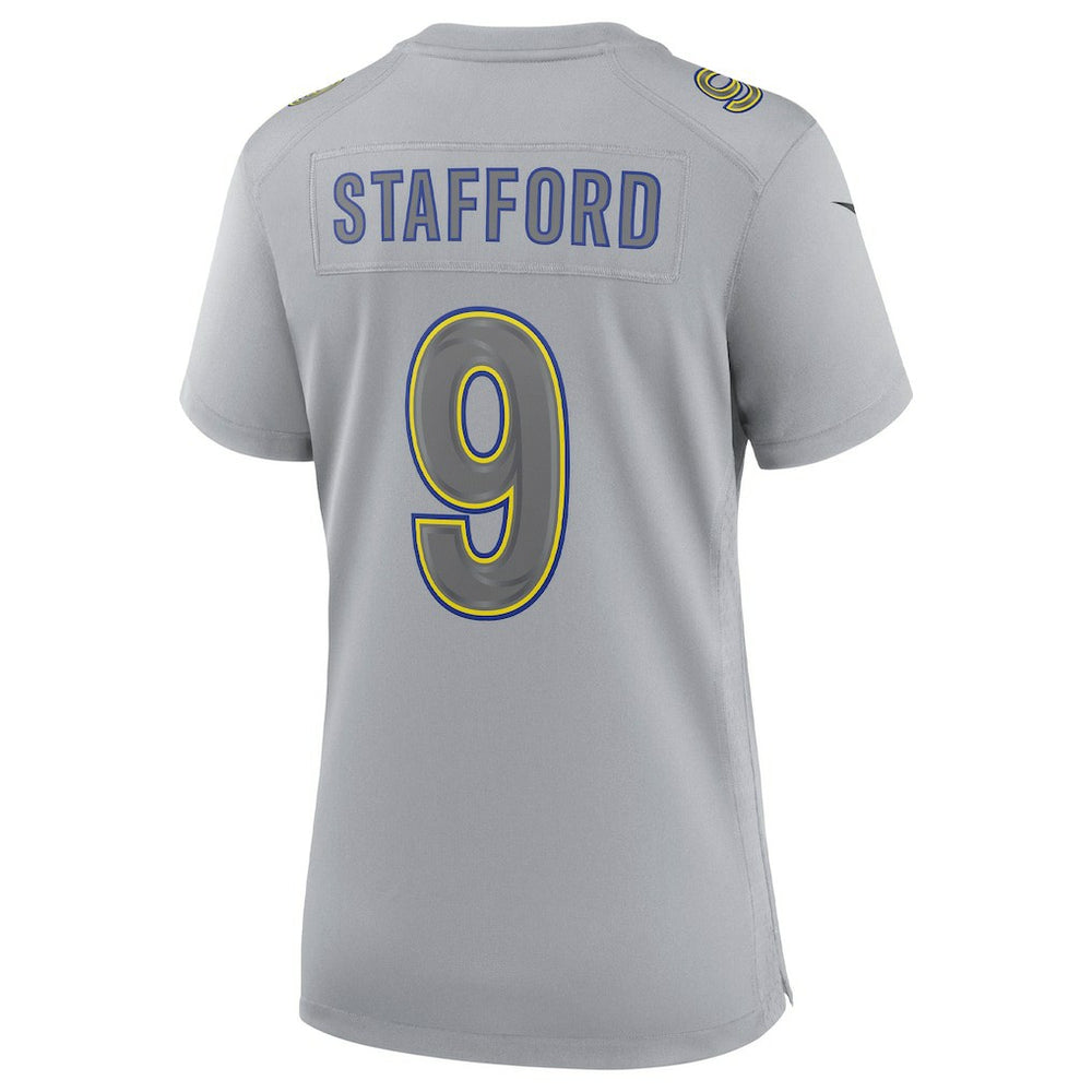 Matthew Stafford Los Angeles Rams Women's Atmosphere Fashion Game Jersey Gray | Nike for Sale