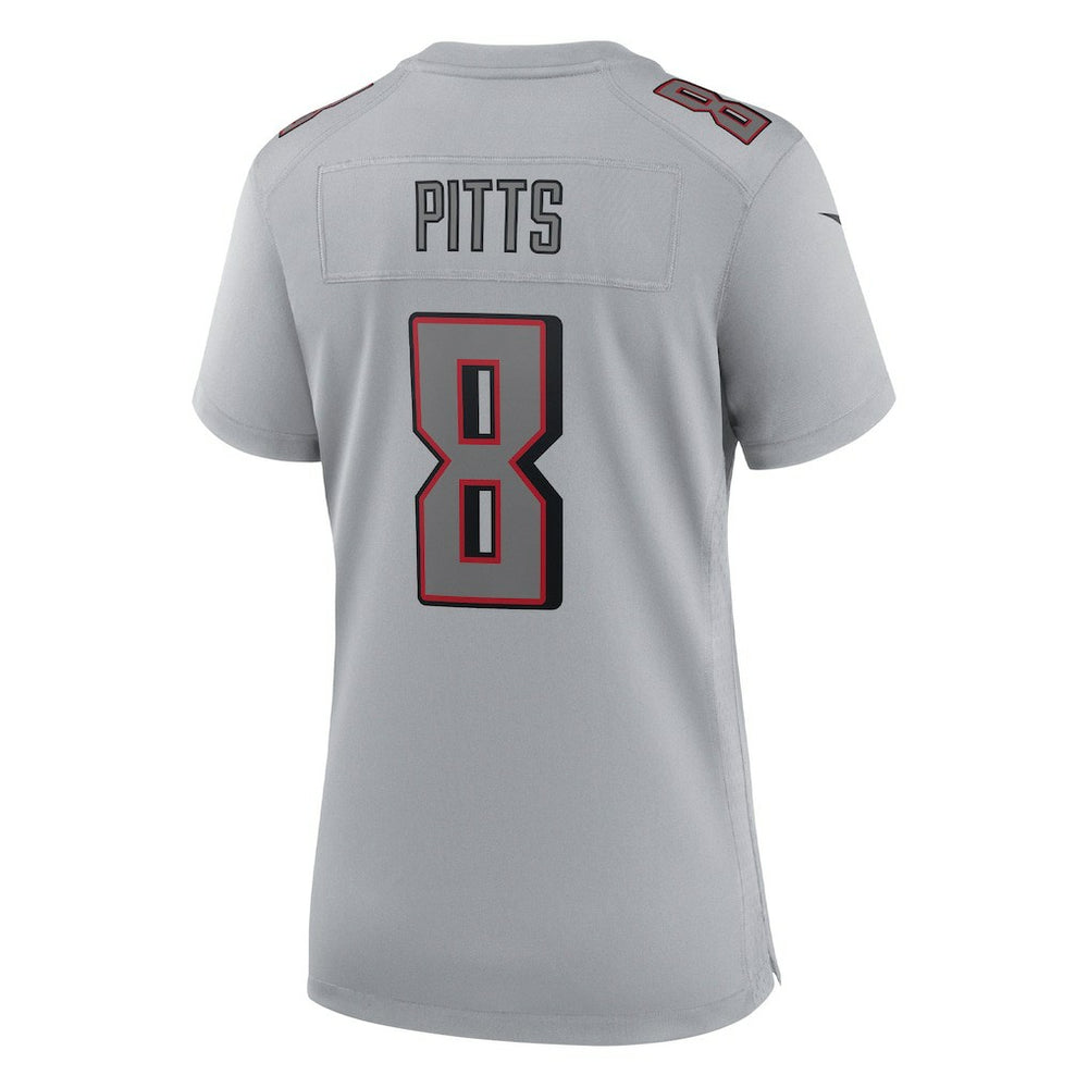 Kyle Pitts Atlanta Falcons Women's Atmosphere Fashion Game Jersey Gray | Nike for Sale
