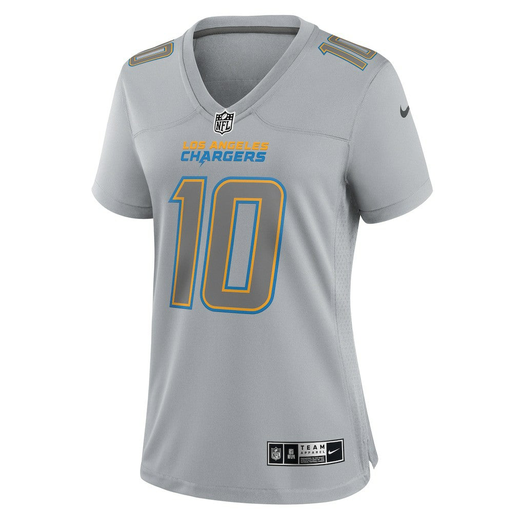 Justin Herbert Los Angeles Chargers Women's Atmosphere Fashion Game Jersey Gray | Nike for Sale