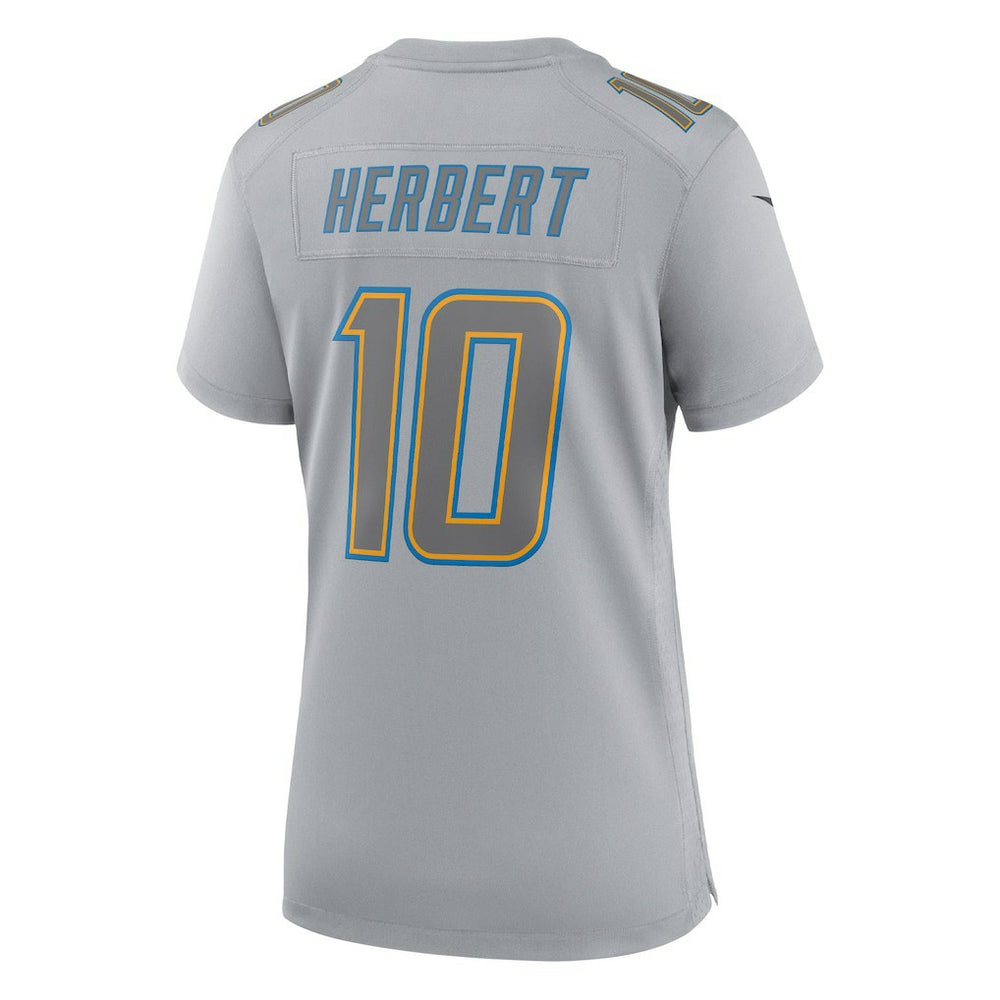 Justin Herbert Los Angeles Chargers Women's Atmosphere Fashion Game Jersey Gray | Nike for Sale