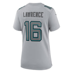 Trevor Lawrence Jacksonville Jaguars Women's Atmosphere Fashion Game Jersey Gray | Nike for Sale