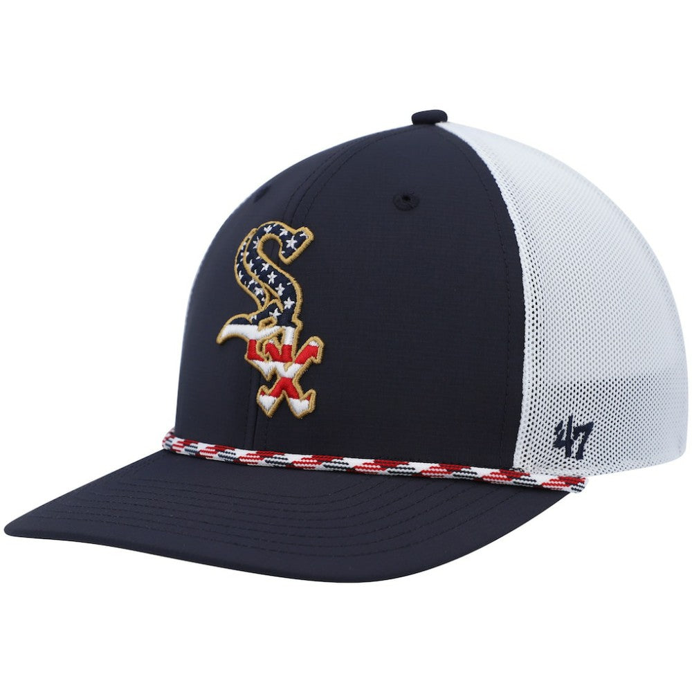 Chicago White Sox '47 Flag Fill Trucker Snapback Hat - MLB