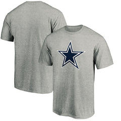 Dallas Cowboys Primary Logo T-Shirt Heather Gray | Fanatics
