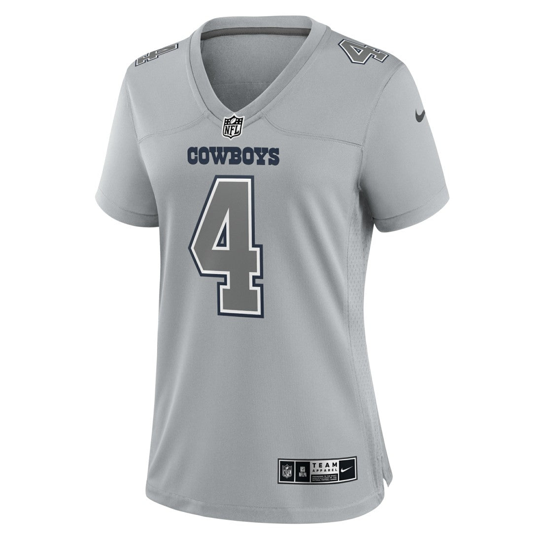 Dak Prescott Dallas Cowboys Women's Atmosphere Fashion Game Jersey Gray | Nike for Sale