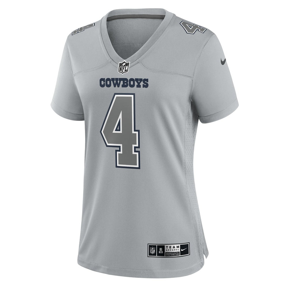 Dak Prescott Dallas Cowboys Women's Atmosphere Fashion Game Jersey Gray | Nike for Sale