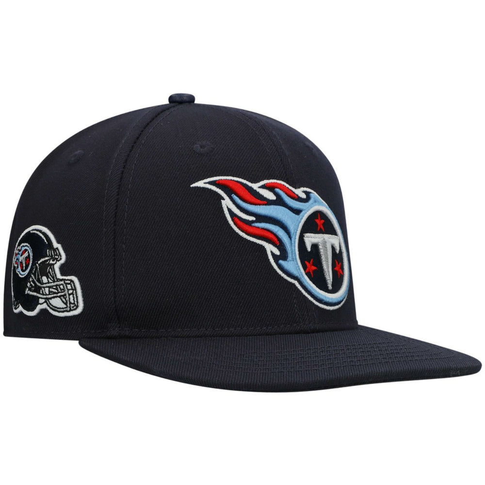 Tennessee Titans Pro Standard Logo II Snapback Hat Navy | NFL
