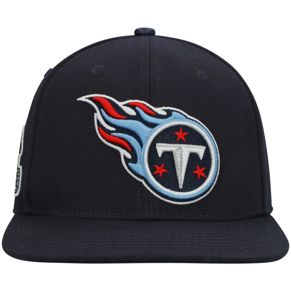 Tennessee Titans Pro Standard Logo II Snapback Hat Navy | NFL