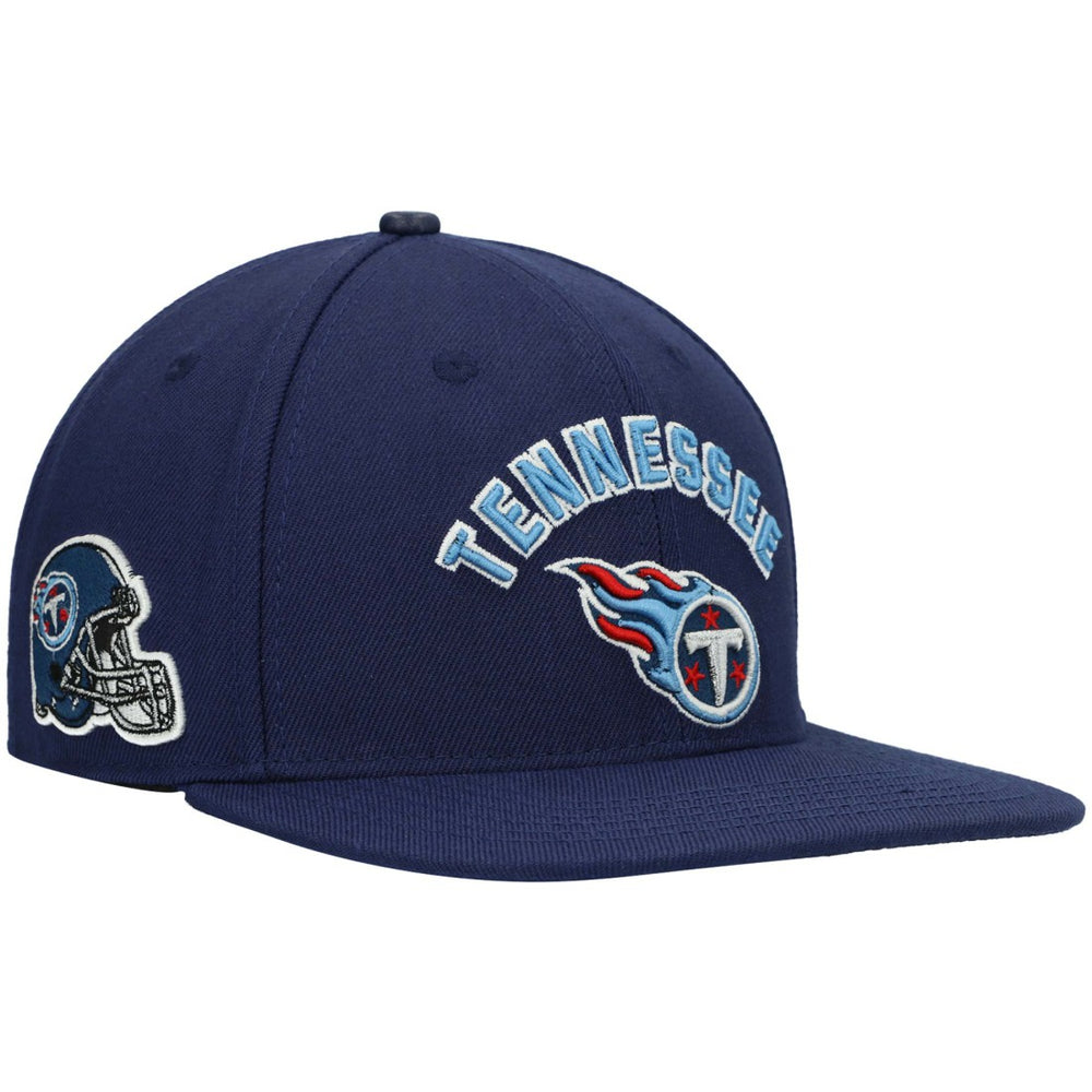 Tennessee Titans Pro Standard Stacked Snapback Hat Navy | NFL