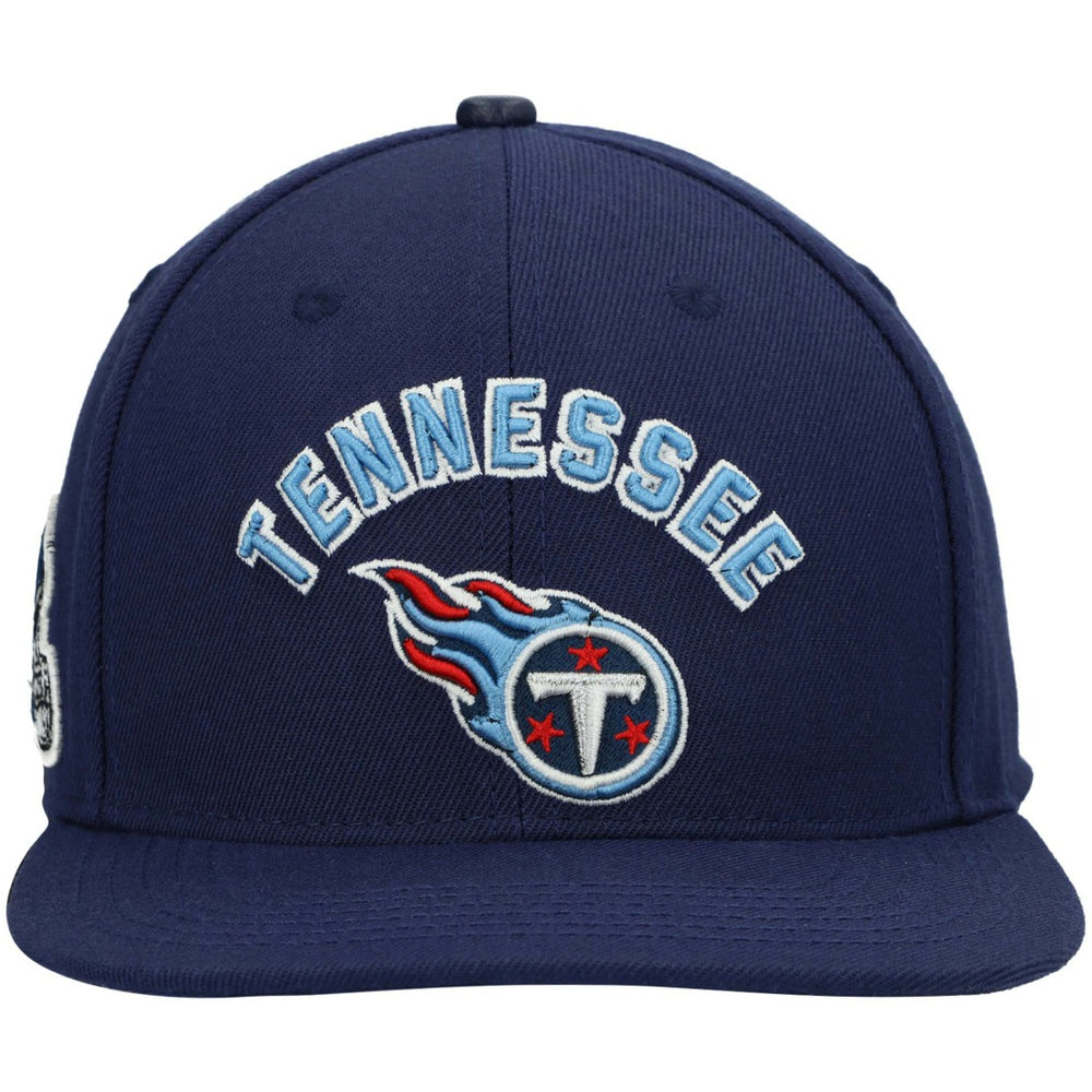 Tennessee Titans Pro Standard Stacked Snapback Hat Navy | NFL