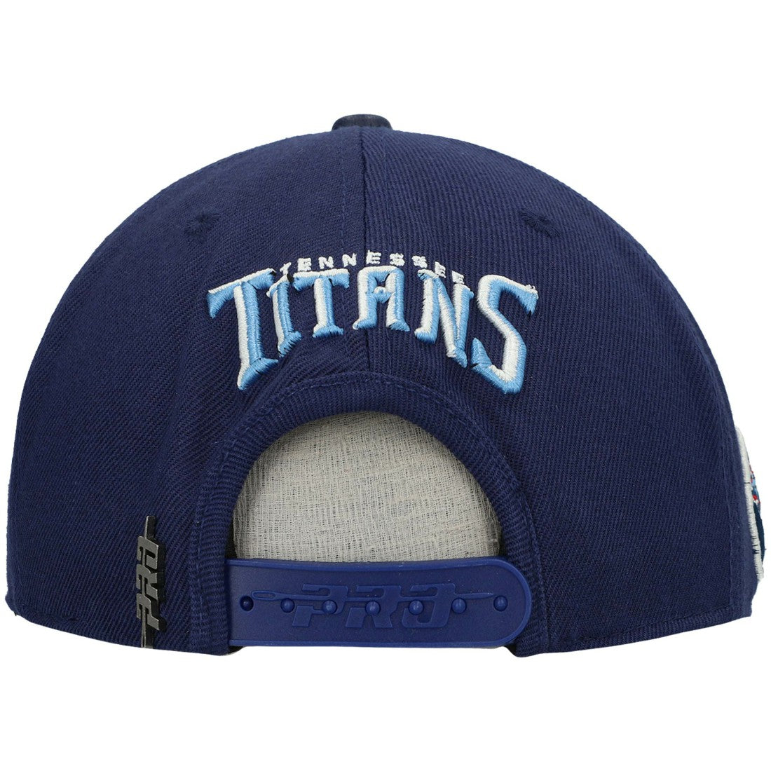 Tennessee Titans Pro Standard Stacked Snapback Hat Navy | NFL