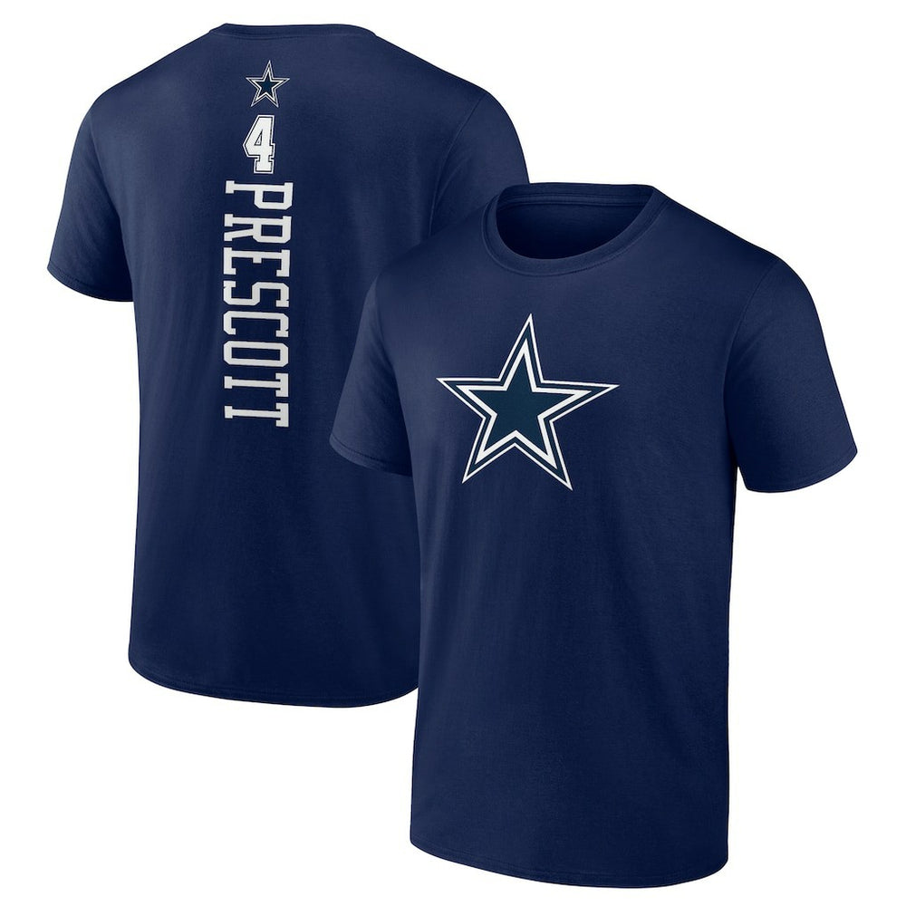 Dak Prescott Dallas Cowboys Playmaker T-Shirt Navy | NFL