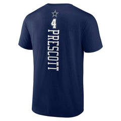 Dak Prescott Dallas Cowboys Playmaker T-Shirt Navy | NFL