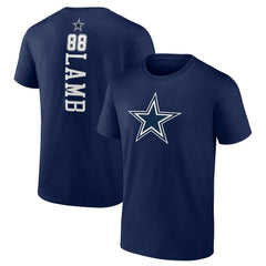 CeeDee Lamb Dallas Cowboys Playmaker T-Shirt Navy | NFL