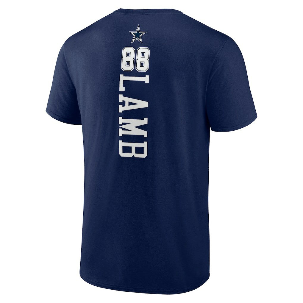 CeeDee Lamb Dallas Cowboys Playmaker T-Shirt Navy | NFL