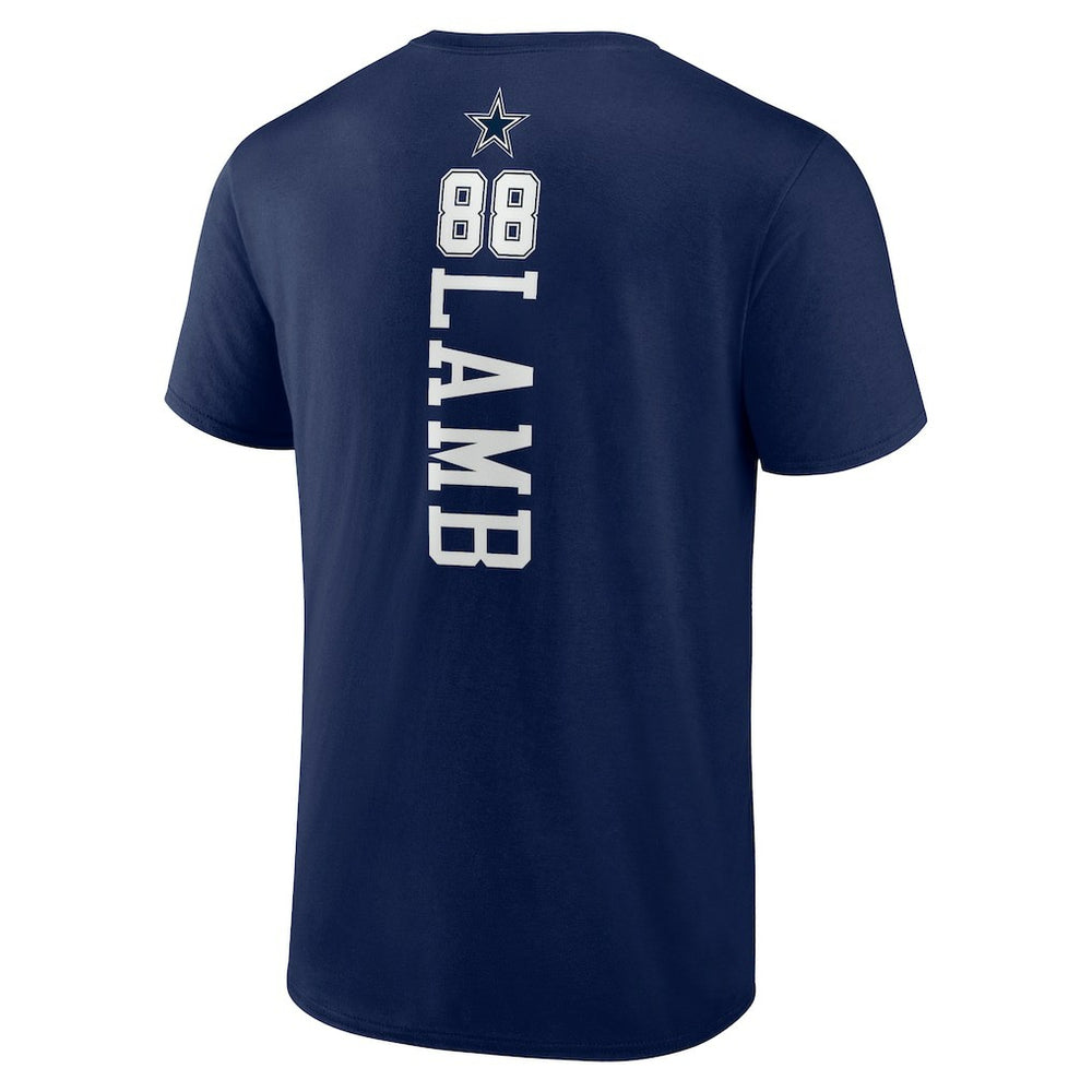 CeeDee Lamb Dallas Cowboys Playmaker T-Shirt Navy | NFL