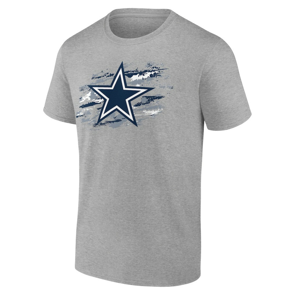 Dallas Cowboys True Color T-Shirt Heathered Gray | NFL