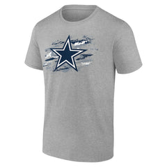 Dallas Cowboys True Color T-Shirt Heathered Gray | NFL