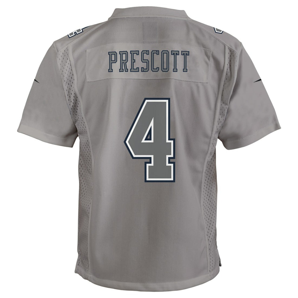 Dak Prescott Dallas Cowboys Youth Atmosphere Game Jersey Gray | Nike for Sale