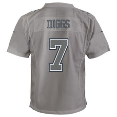 Trevon Diggs Dallas Cowboys Youth Atmosphere Game Jersey Gray | Nike for Sale