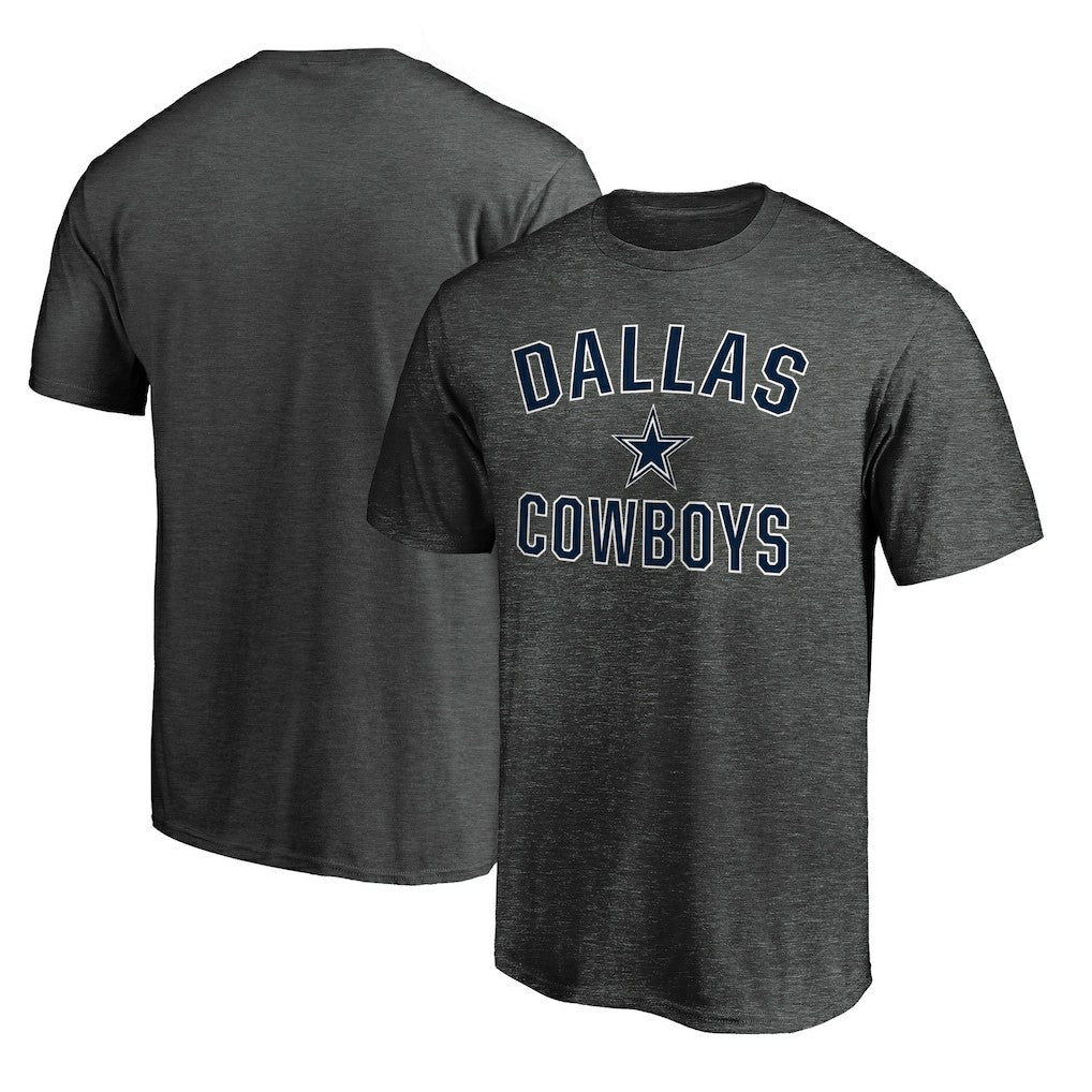 Dallas Cowboys Victory Arch T-Shirt Heather Charcoal | Fanatics