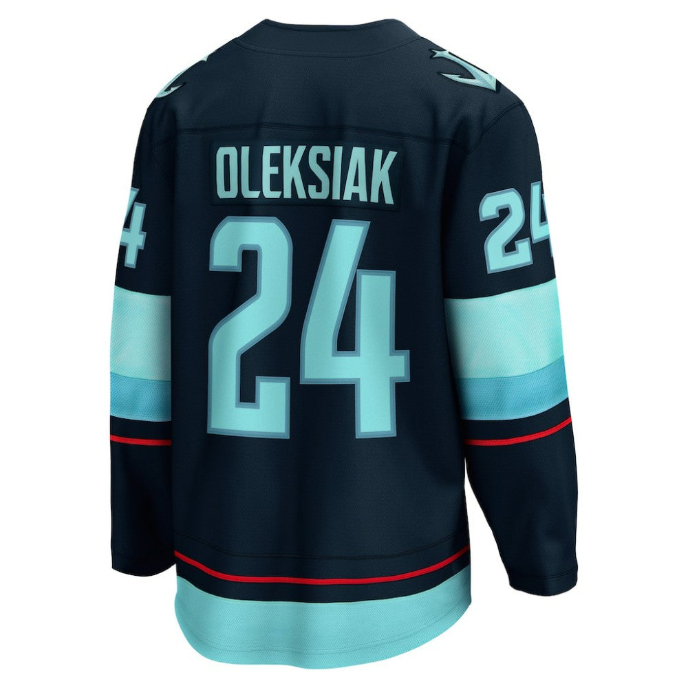 Jamie Oleksiak Seattle Kraken Fanatics Home Breakaway Player Jersey - Deep Sea Blue - NHL