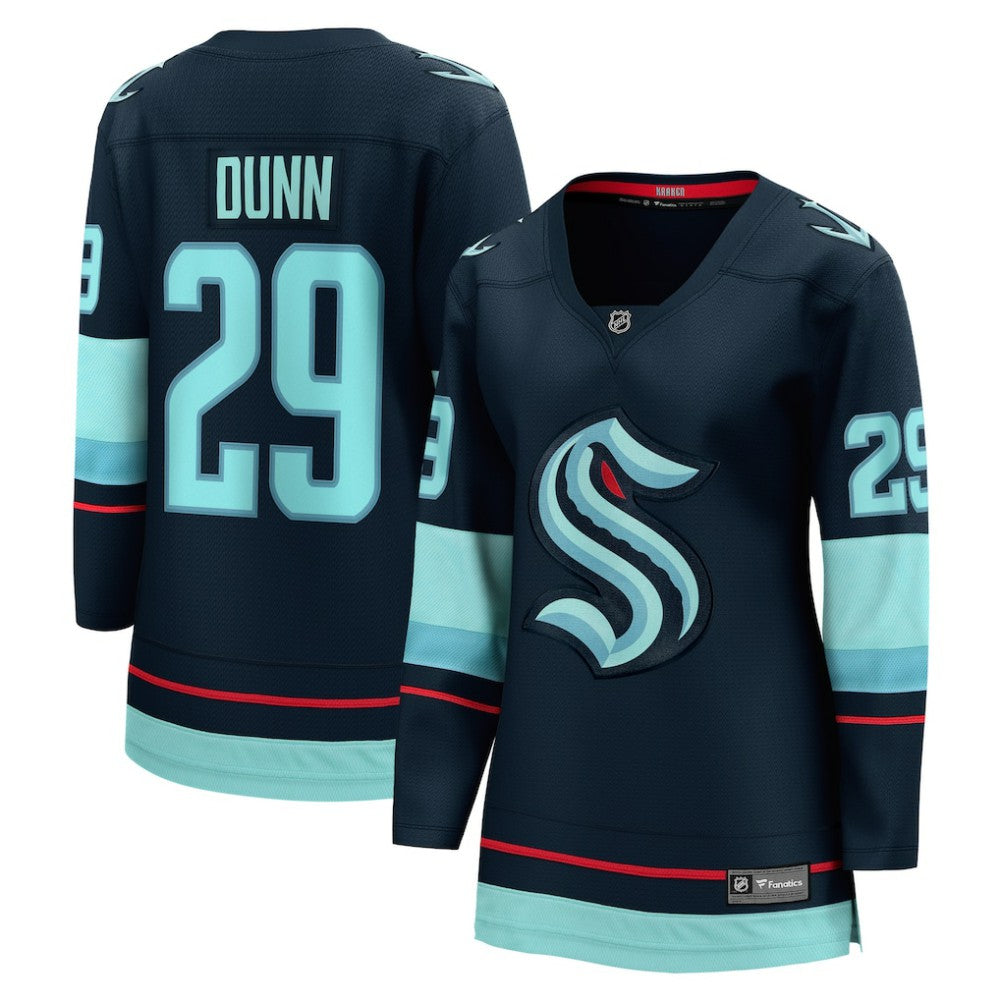 Vince Dunn Seattle Kraken Fanatics Women's Home Breakaway Player Jersey - Deep Sea Blue - NHL