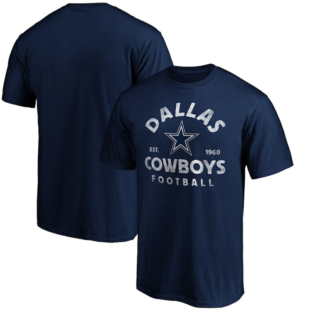 Dallas Cowboys Vintage Arch T-Shirt Navy | NFL
