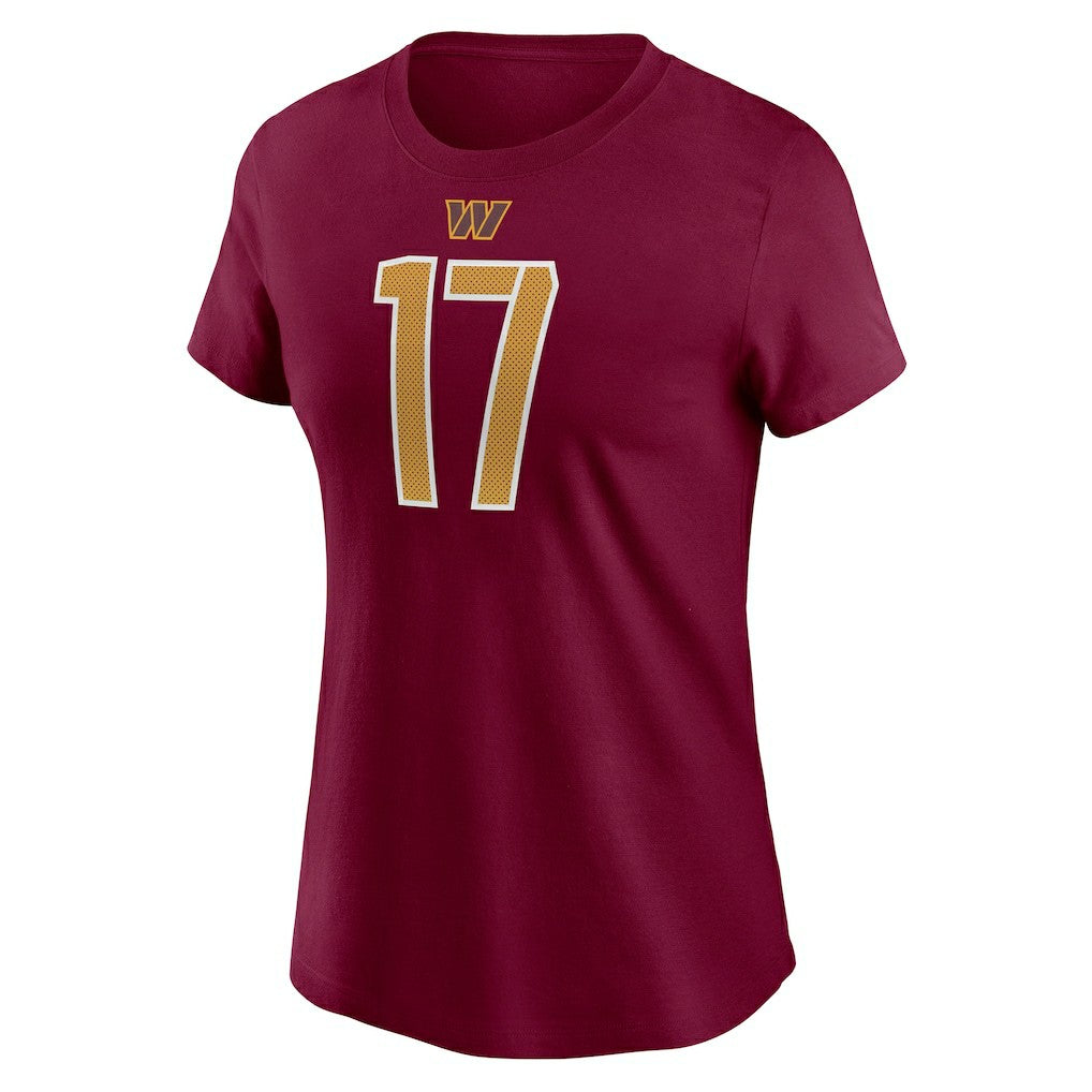 Terry McLaurin Washington Commanders Women's Player Name & Number T-Shirt Burgundy | Nike for Sale