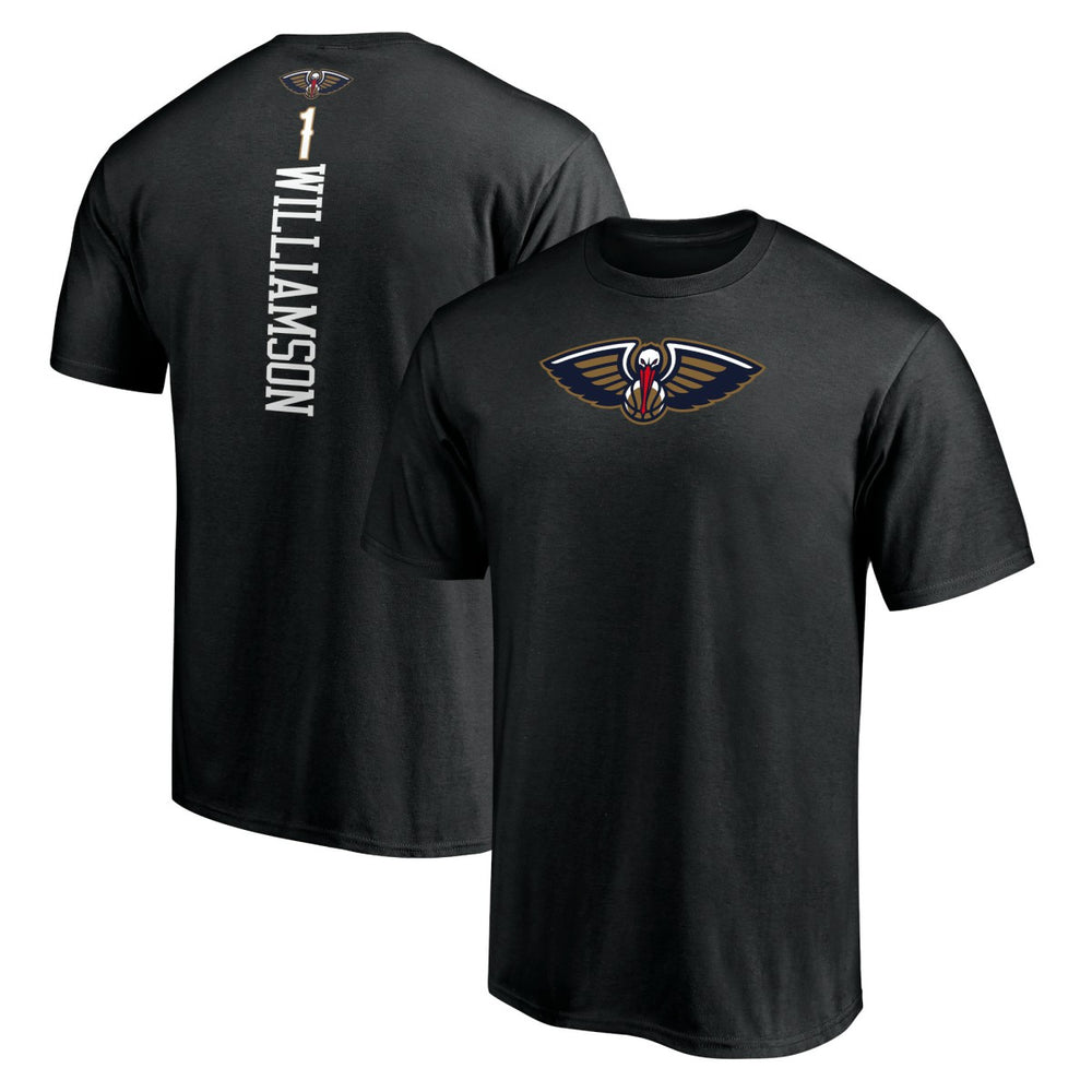 Zion Williamson New Orleans Pelicans Playmaker Name & Number T-Shirt Black - NBA