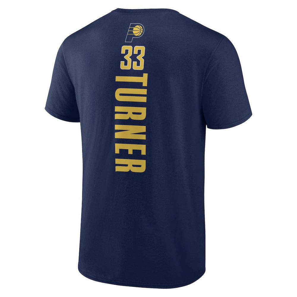 Myles Turner Indiana Pacers Playmaker Name & Number T-Shirt Navy - NBA