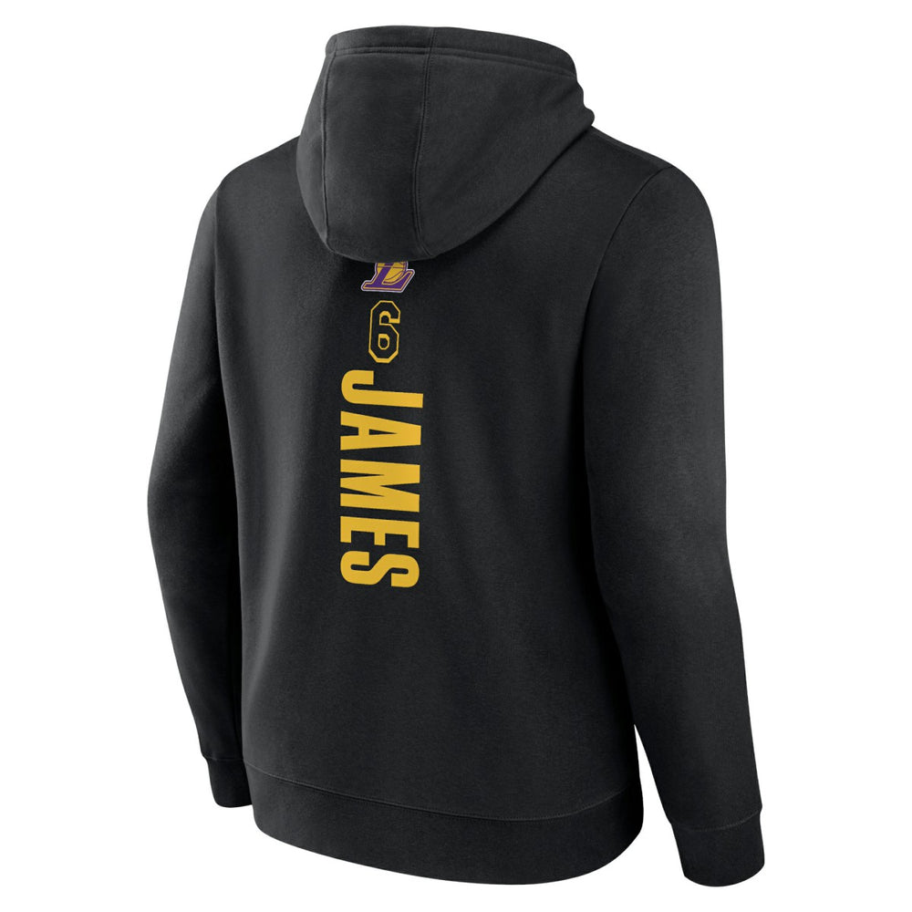Los Angeles Lakers Playmaker Name & Number Pullover Hoodie Black - NBA