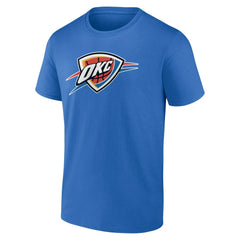 Shai Gilgeous-Alexander Oklahoma City Thunder Playmaker Name & Number T-Shirt Blue - NBA