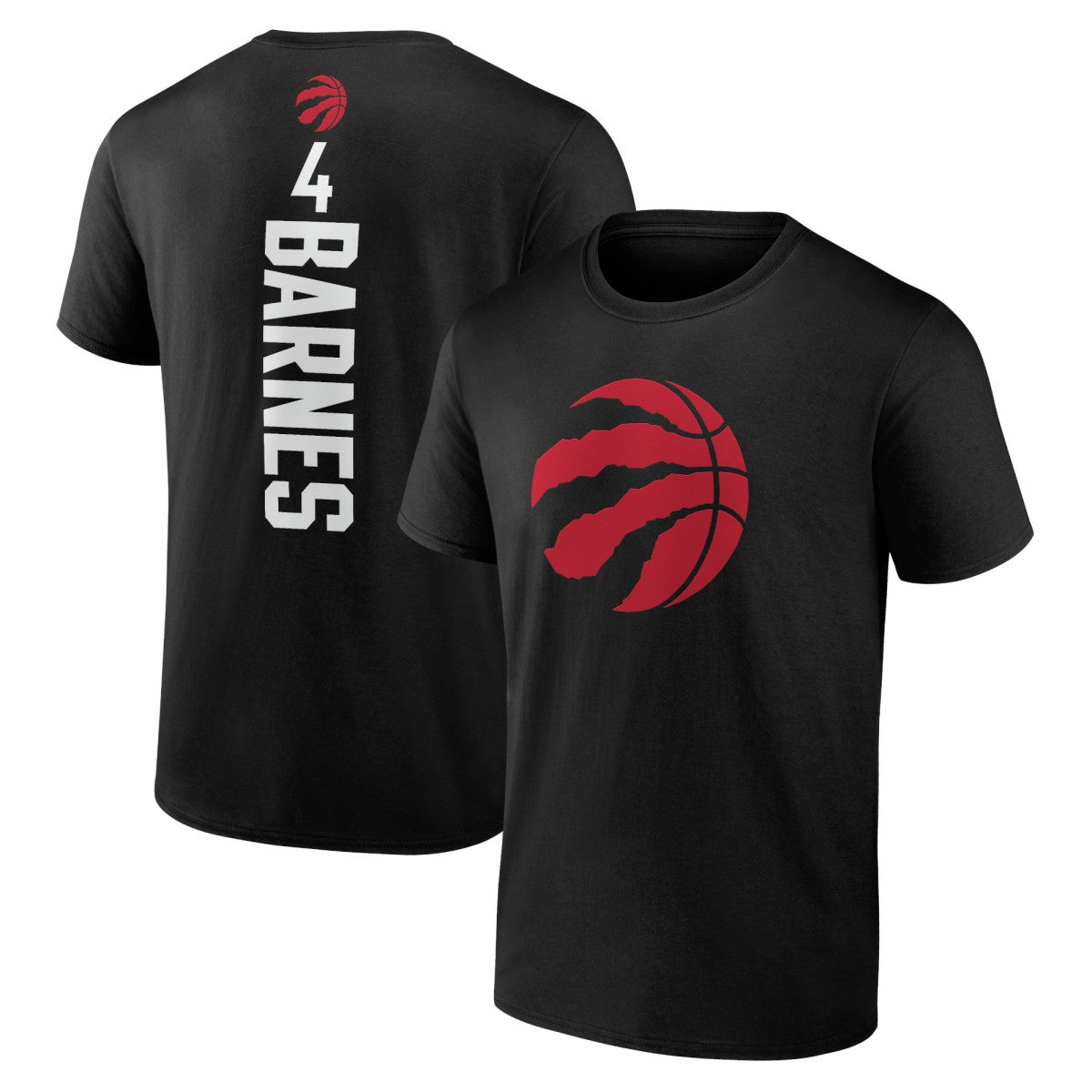 Scottie Barnes Toronto Raptors Playmaker Name & Number T-Shirt Black - NBA