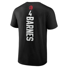 Scottie Barnes Toronto Raptors Playmaker Name & Number T-Shirt Black - NBA