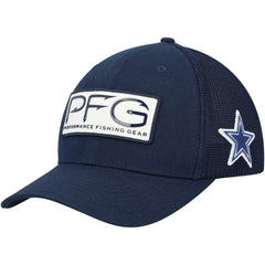 Dallas Cowboys Mesh Hooks Flex Hat Navy | Columbia