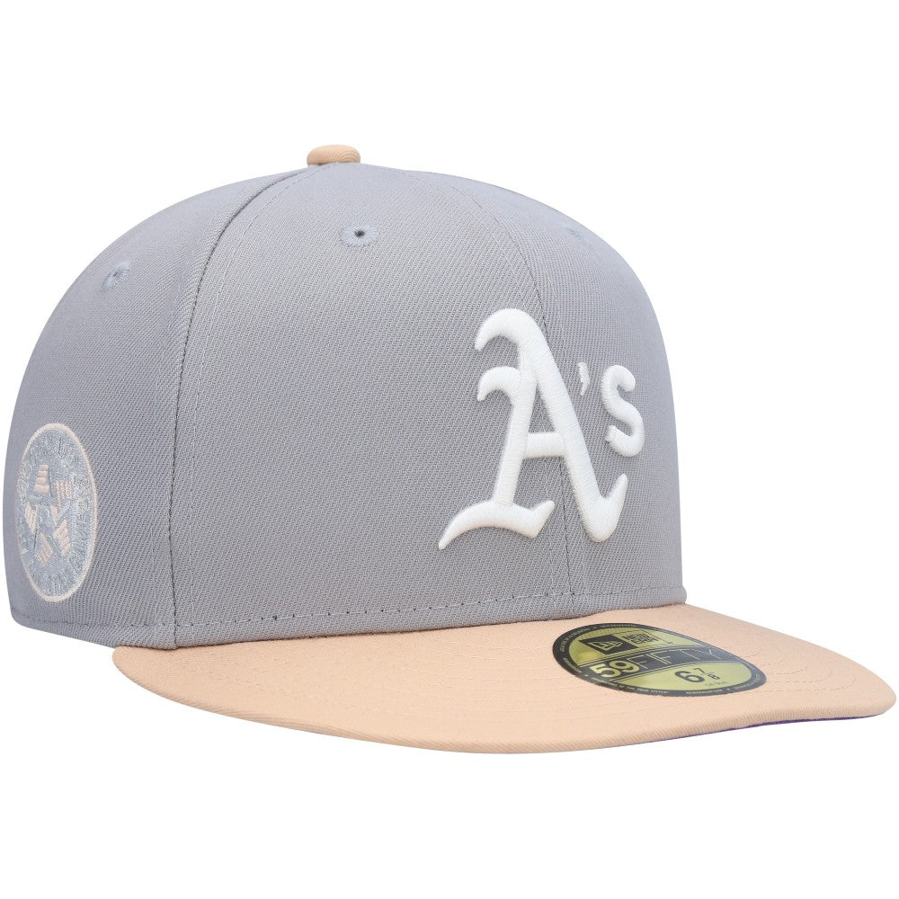 Athletics New Era 1987 MLB All-Star Game Purple Undervisor 59FIFTY Fitted Hat - MLB