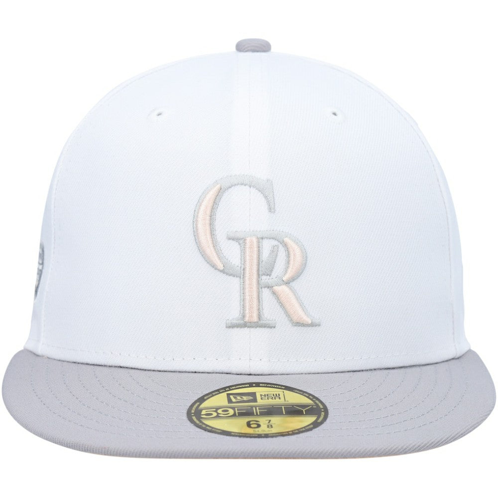Colorado Rockies New Era 2007 World Series Side Patch Undervisor 59FIFTY Fitted Hat - MLB