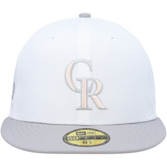 Colorado Rockies New Era 2007 World Series Side Patch Undervisor 59FIFTY Fitted Hat - MLB