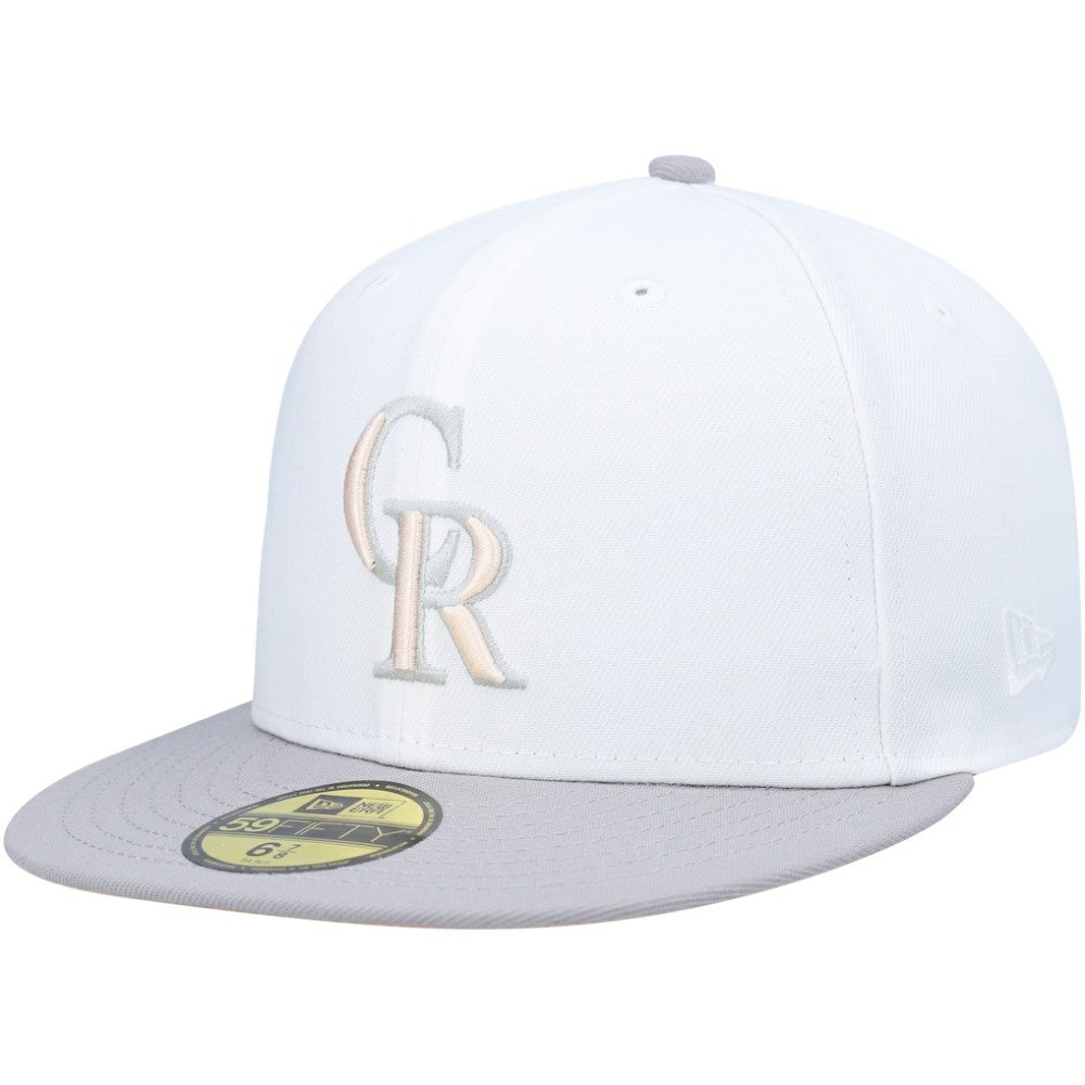 Colorado Rockies New Era 2007 World Series Side Patch Undervisor 59FIFTY Fitted Hat - MLB