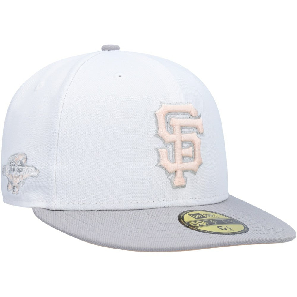 San Francisco Giants New Era 2002 World Series Side Patch Undervisor 59FIFTY Fitted Hat - MLB