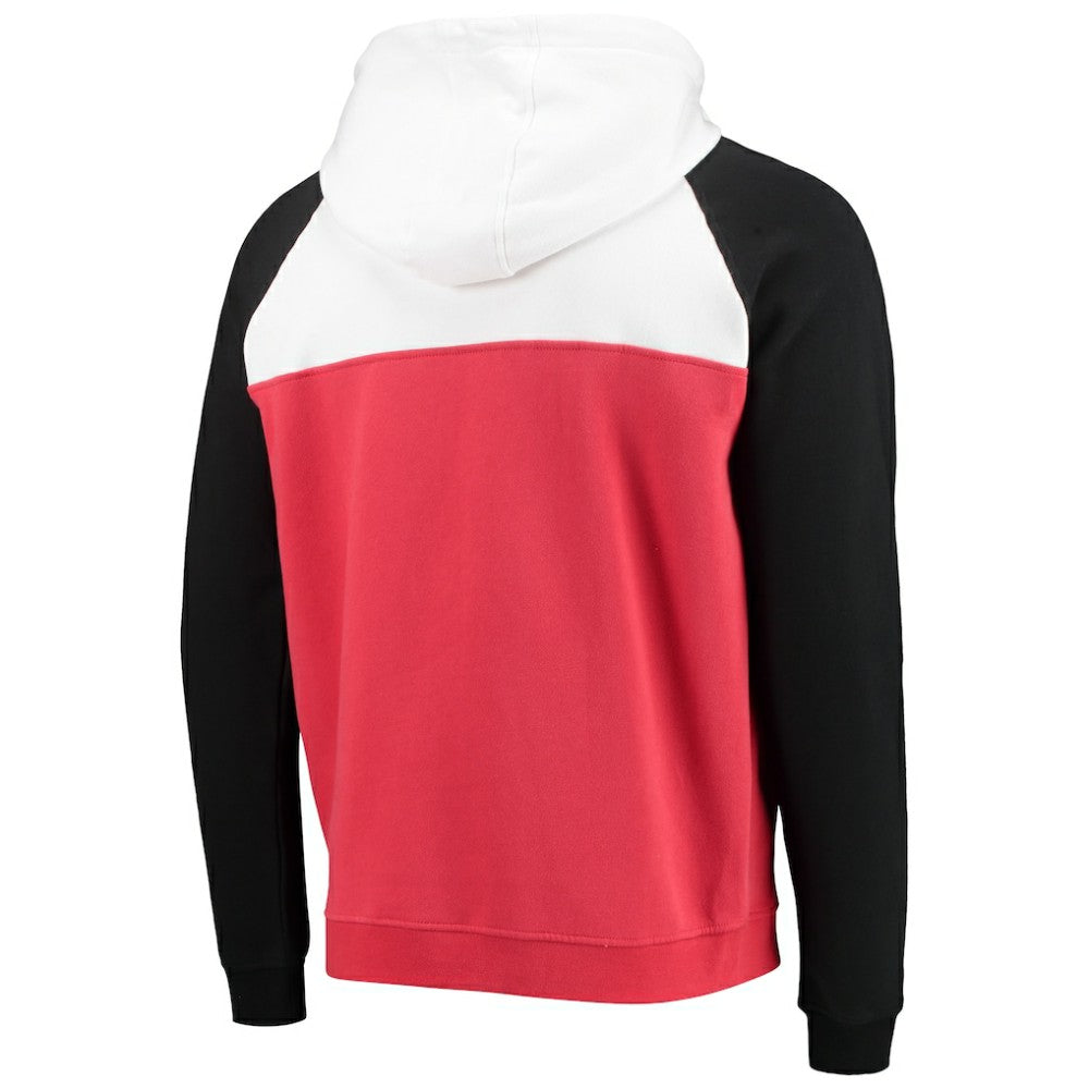 Washington Nationals New Era Cooperstown Collection Quarter-Zip Hoodie Jacket - MLB