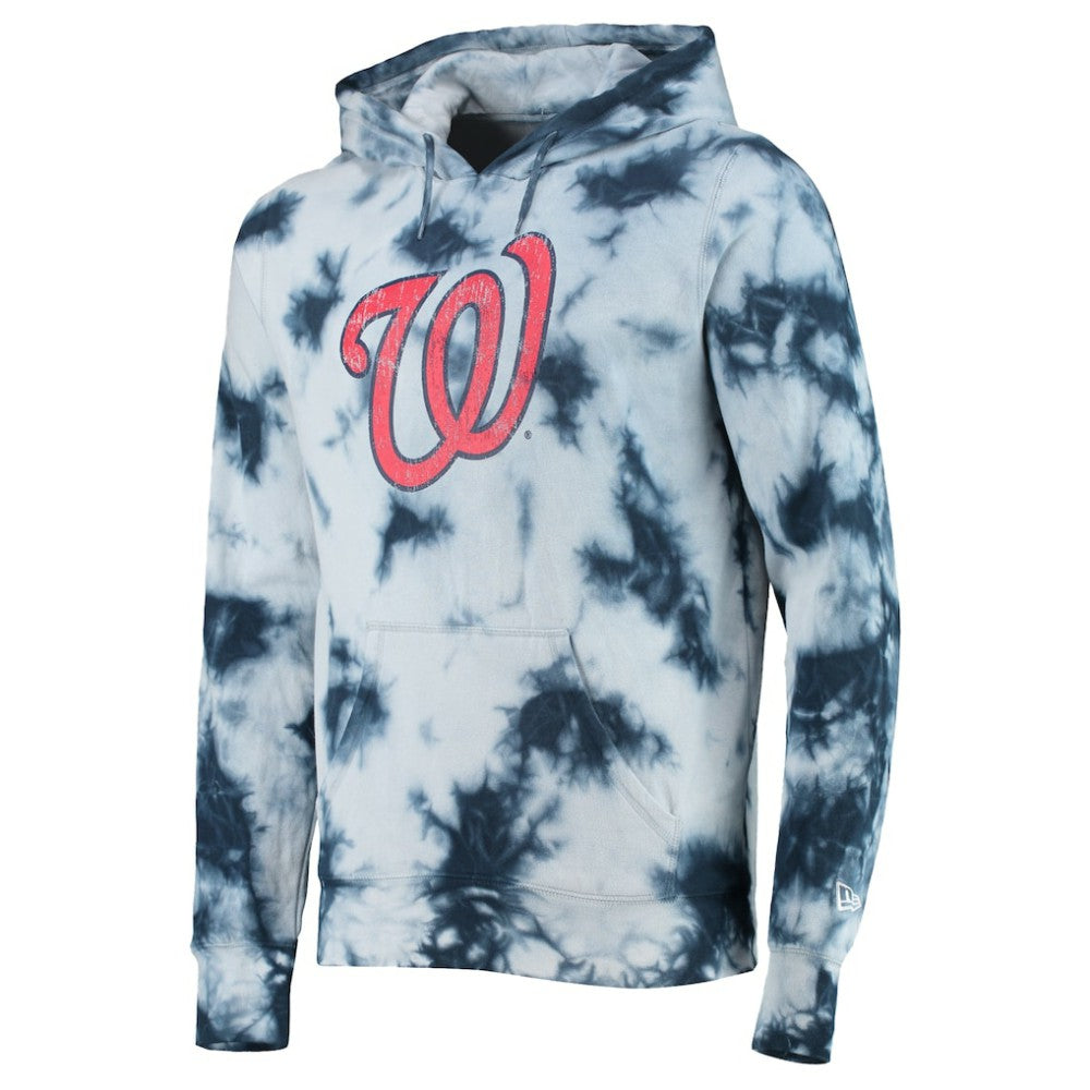 Washington Nationals New Era Tie-Dye Pullover Hoodie - MLB