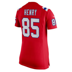 Hunter Henry New England Patriots Women's Team Game Jersey Red | Nike for Sale