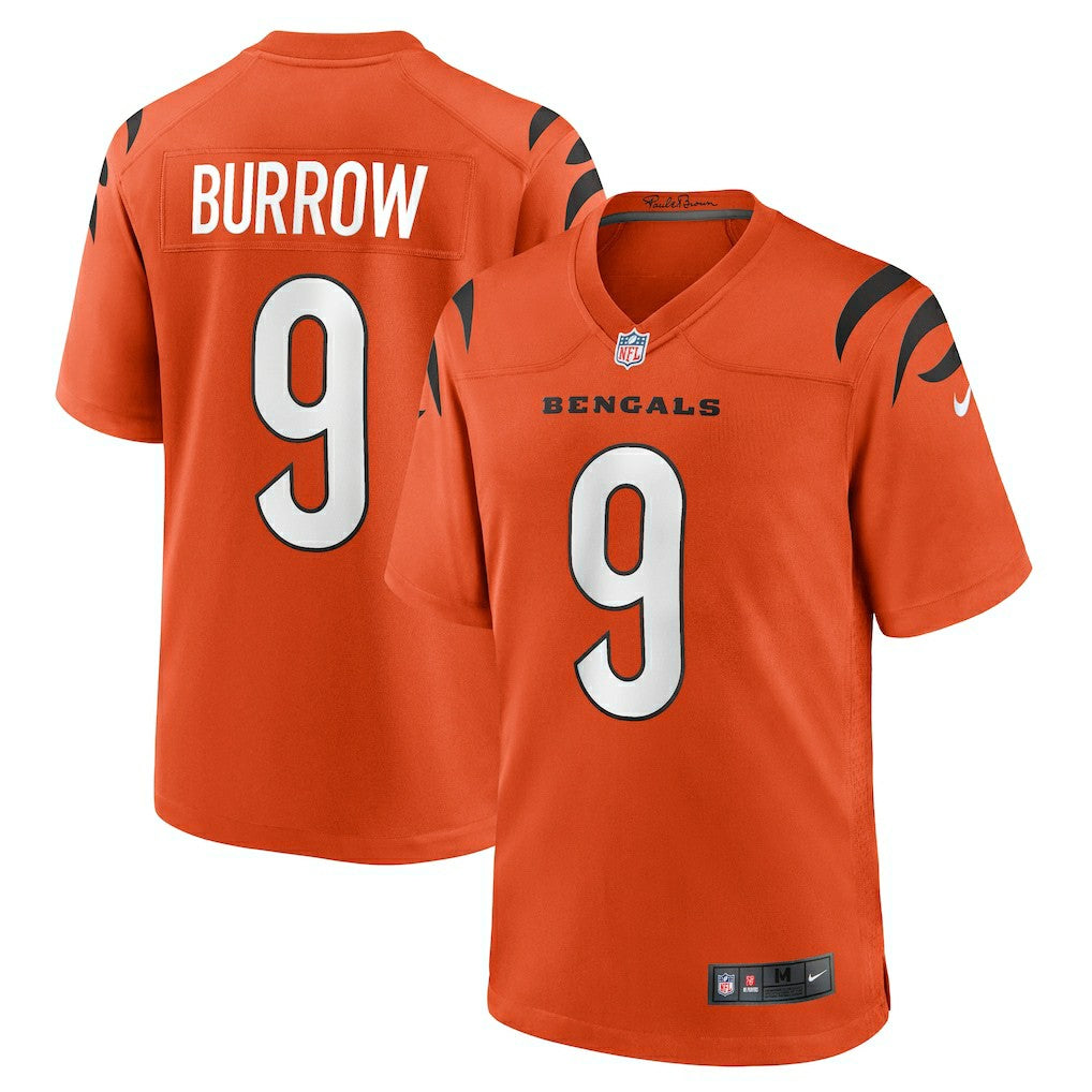 Joe Burrow Cincinnati Bengals Alternate Game Jersey Orange | Nike for Sale